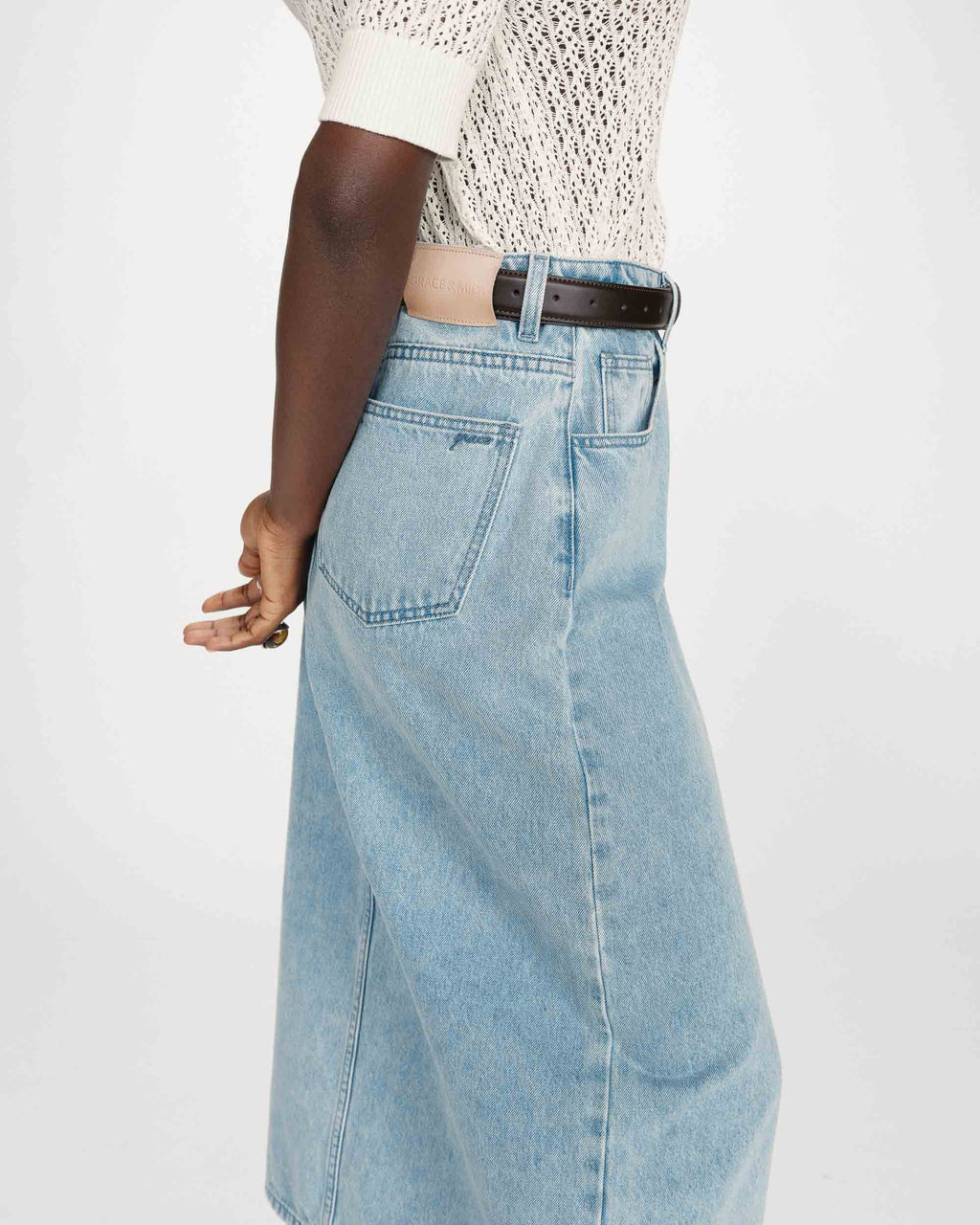 Grace & Mila Varenne Denim Skirt