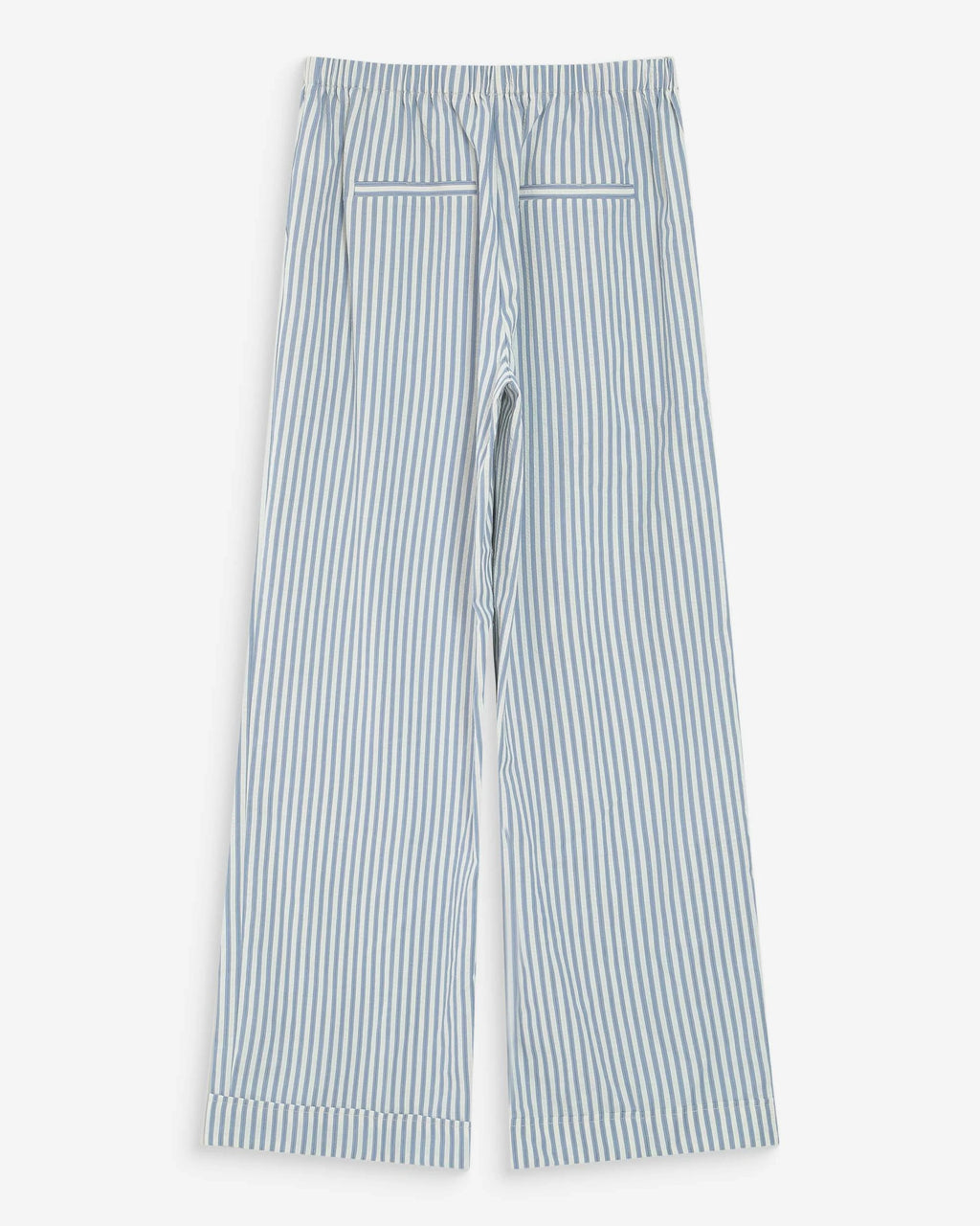 Grace & Mila Volute Seersucker Trouser Blue Stripe