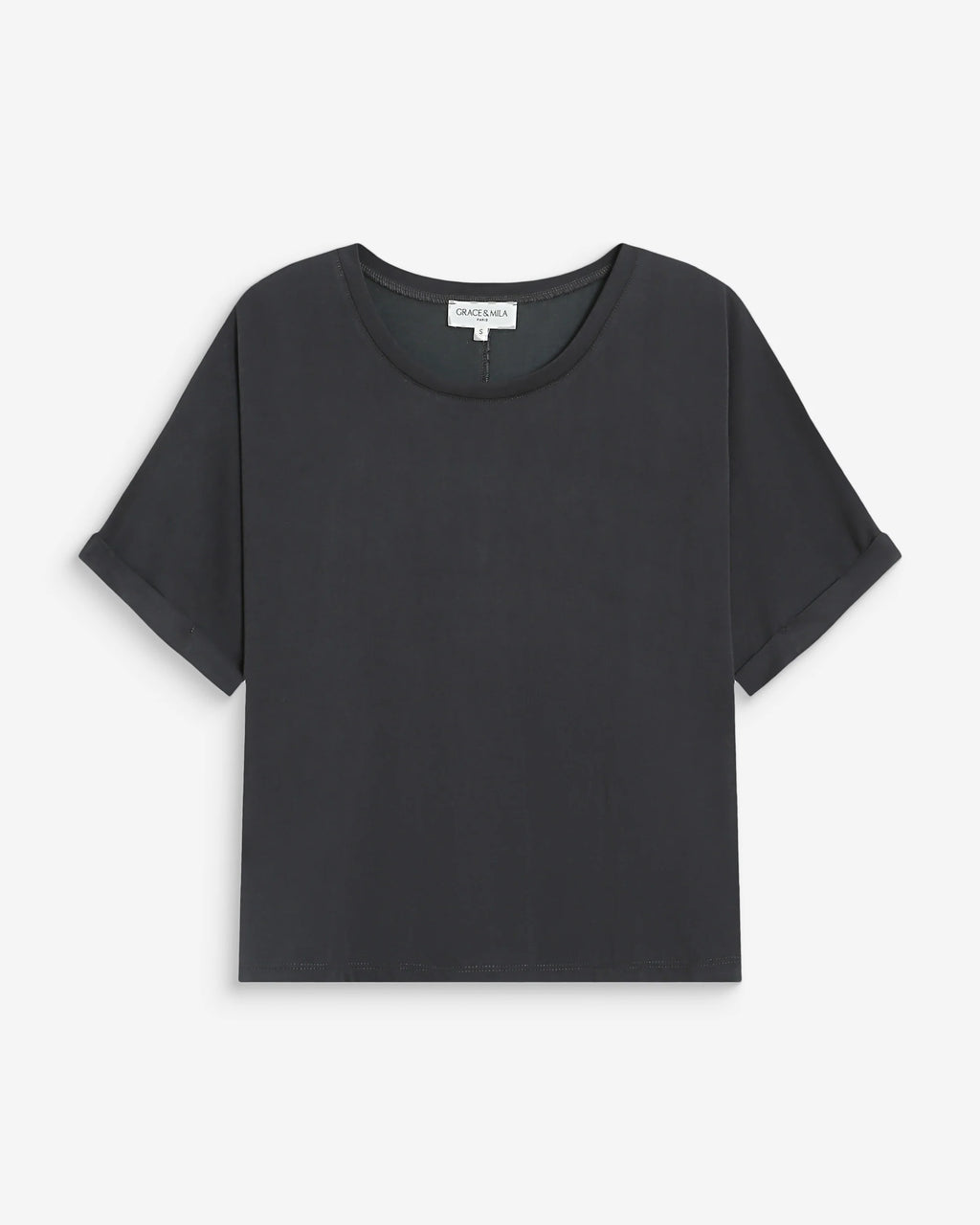 Grace & Mila Parma T-shirt Carbon Black