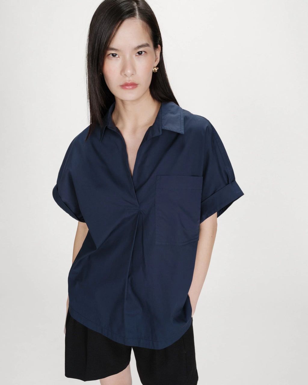 Grace and Mila Versigny Shirt Navy