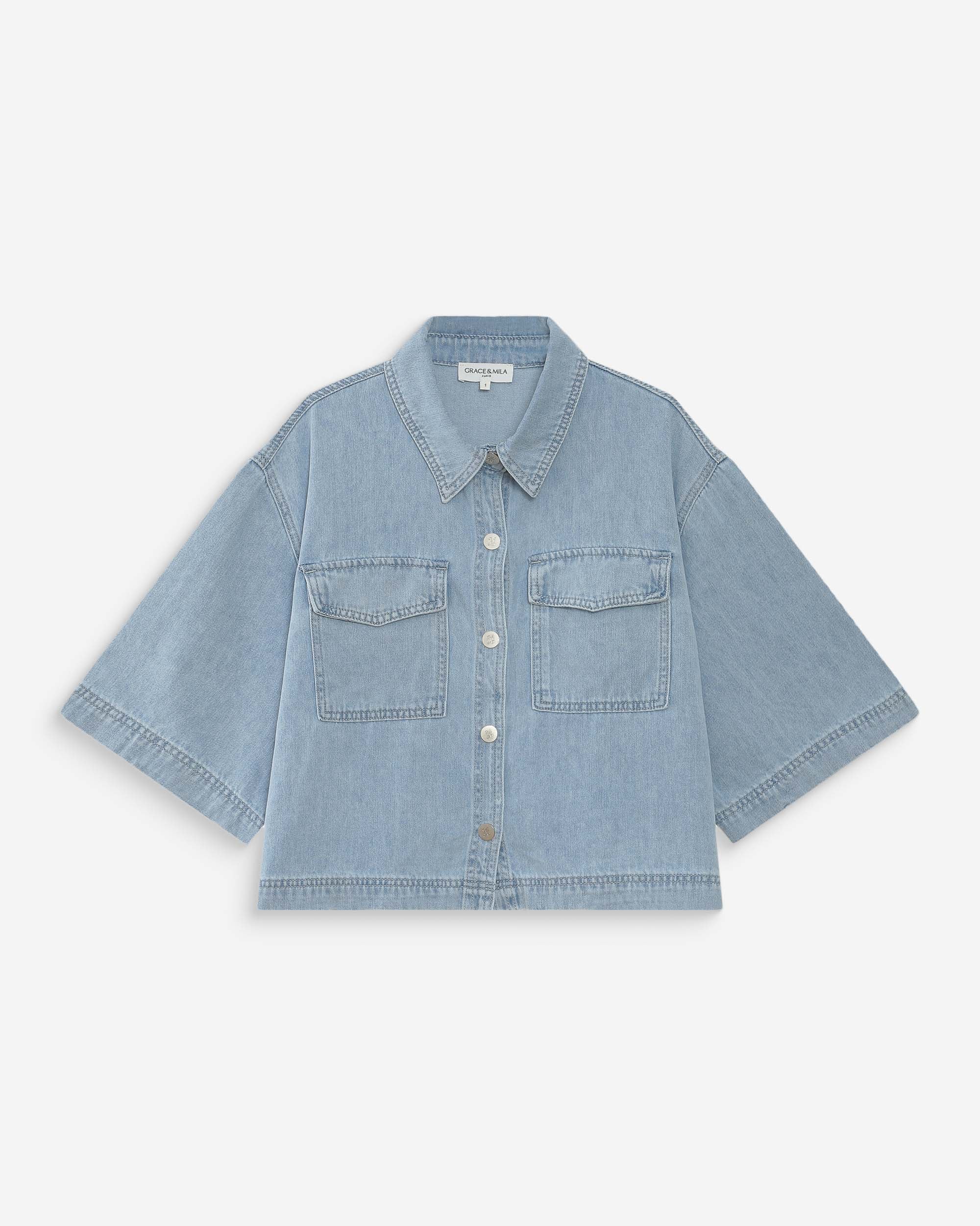 Grace and Mila Vita Denim Shirt