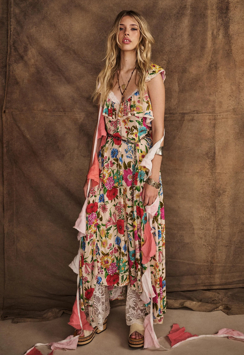 Spell Valley of the Dolls Strappy Gown