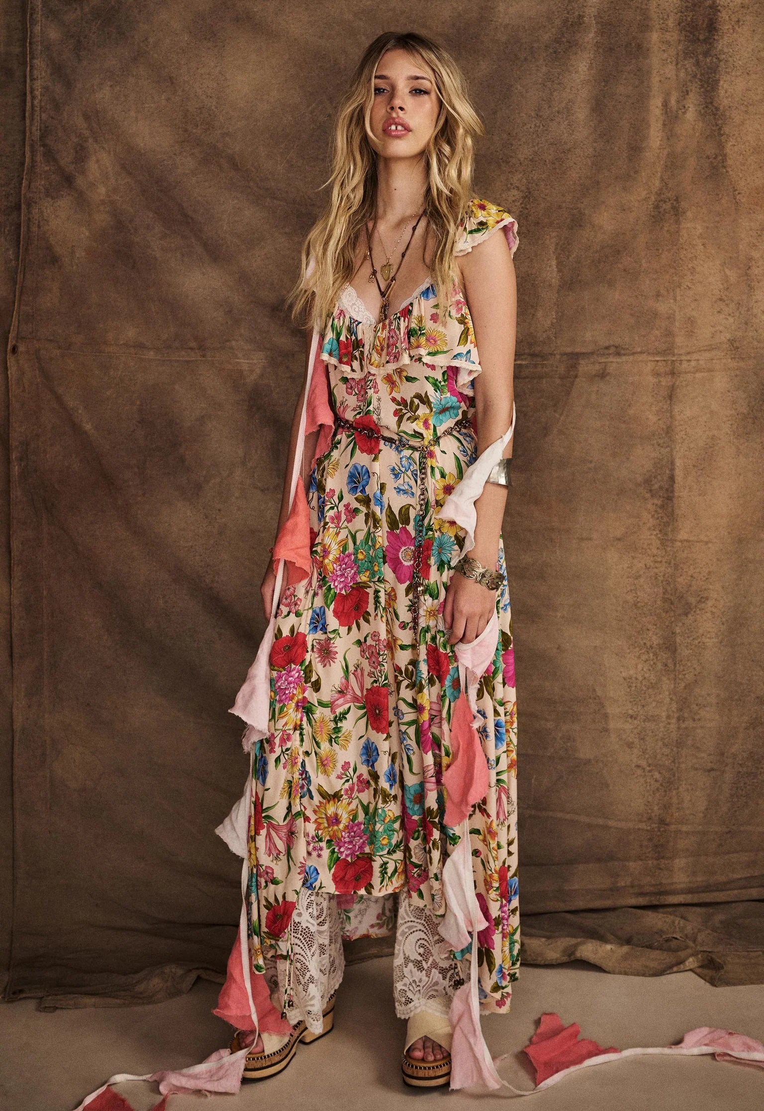 Spell Valley of the Dolls Strappy Gown