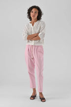 Orfeo Paris Lola Trousers Pink Stripe