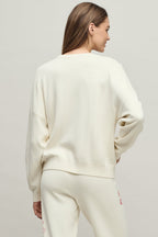 Barefoot Dreams Cotton Smiley World Sun & Stars Pullover