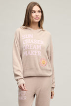 Barefoot Dreams Cotton Smiley World Sun Chaser Hoodie