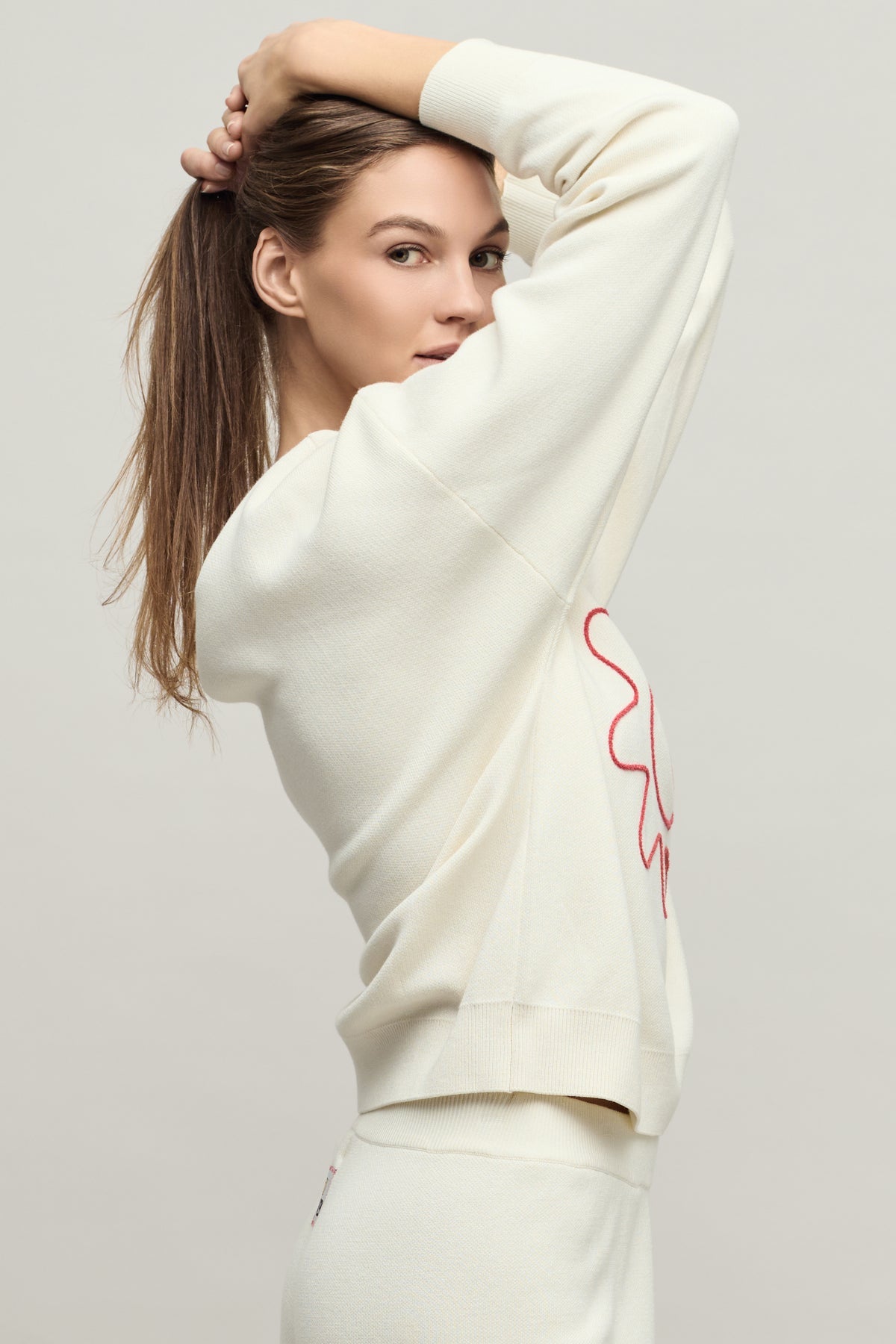 Barefoot Dreams Cotton Smiley World Sun & Stars Pullover