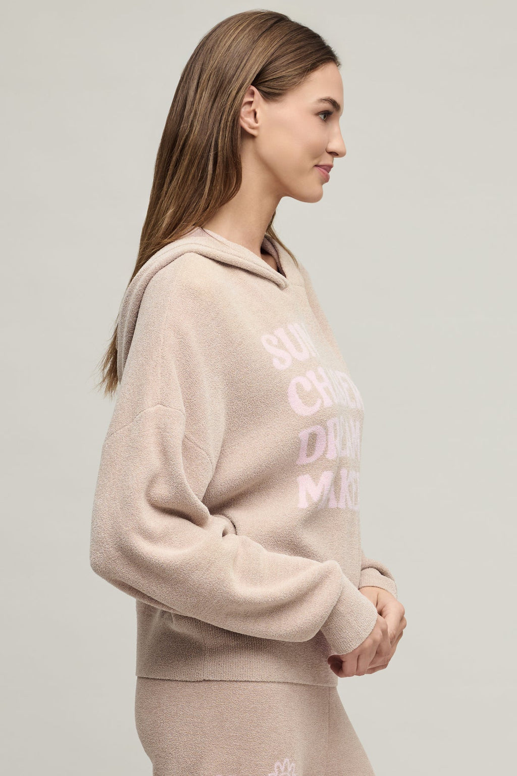 Barefoot Dreams Cotton Smiley World Sun Chaser Hoodie