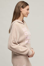 Barefoot Dreams Cotton Smiley World Sun Chaser Hoodie