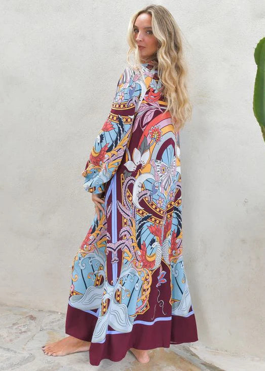 Jaase Wild Hearts Maxi Dress