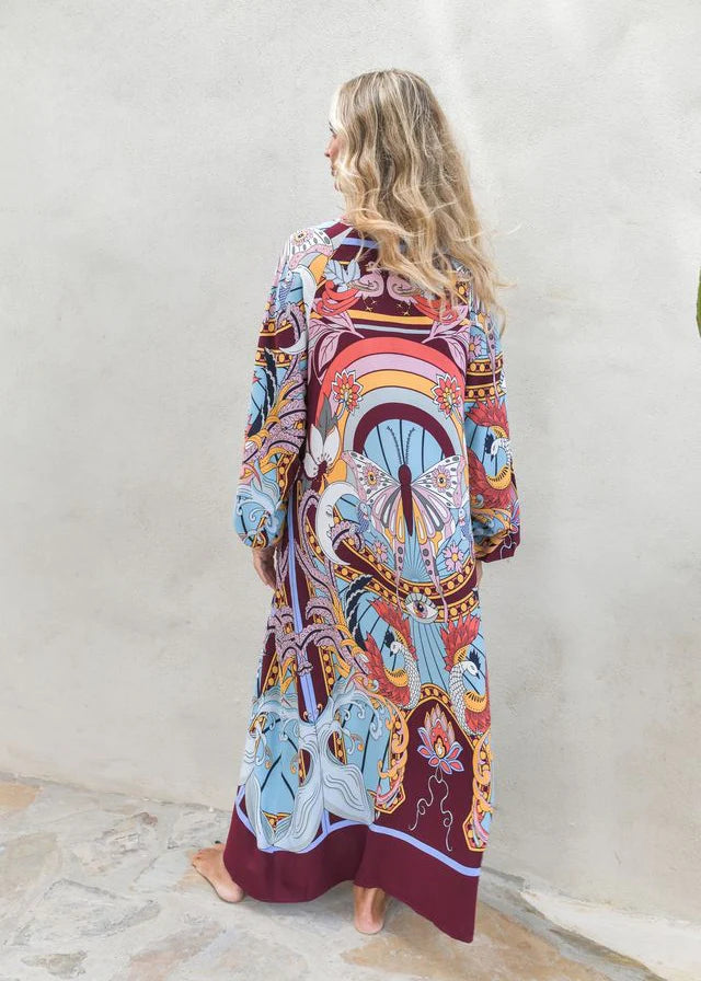 Jaase Wild Hearts Maxi Dress
