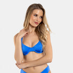 Free Society Cobalt Blue Bikini top