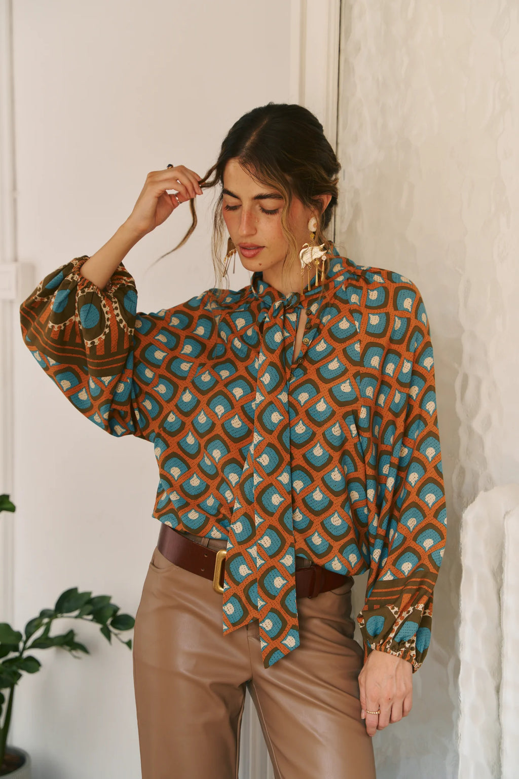 Jaase Bianca Print Imogen Blouse