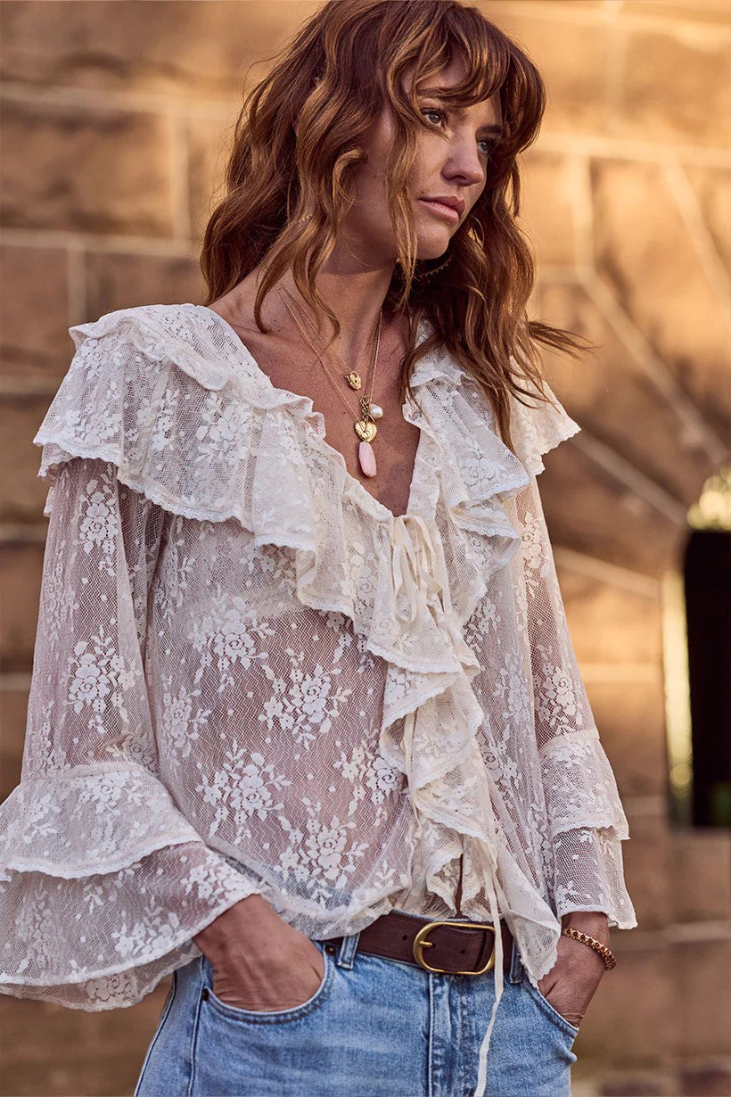 Spell Labyrinth Lace Blouse