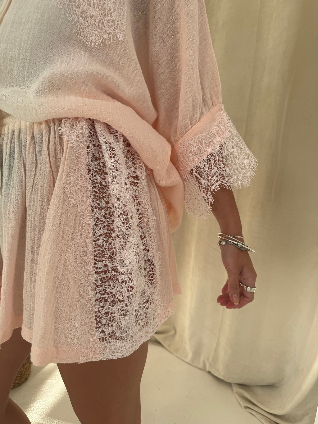 Les Neo Bourgeoises Ingrid Shirt Peach