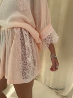 Les Neo Bourgeoises Ingrid Shirt Peach