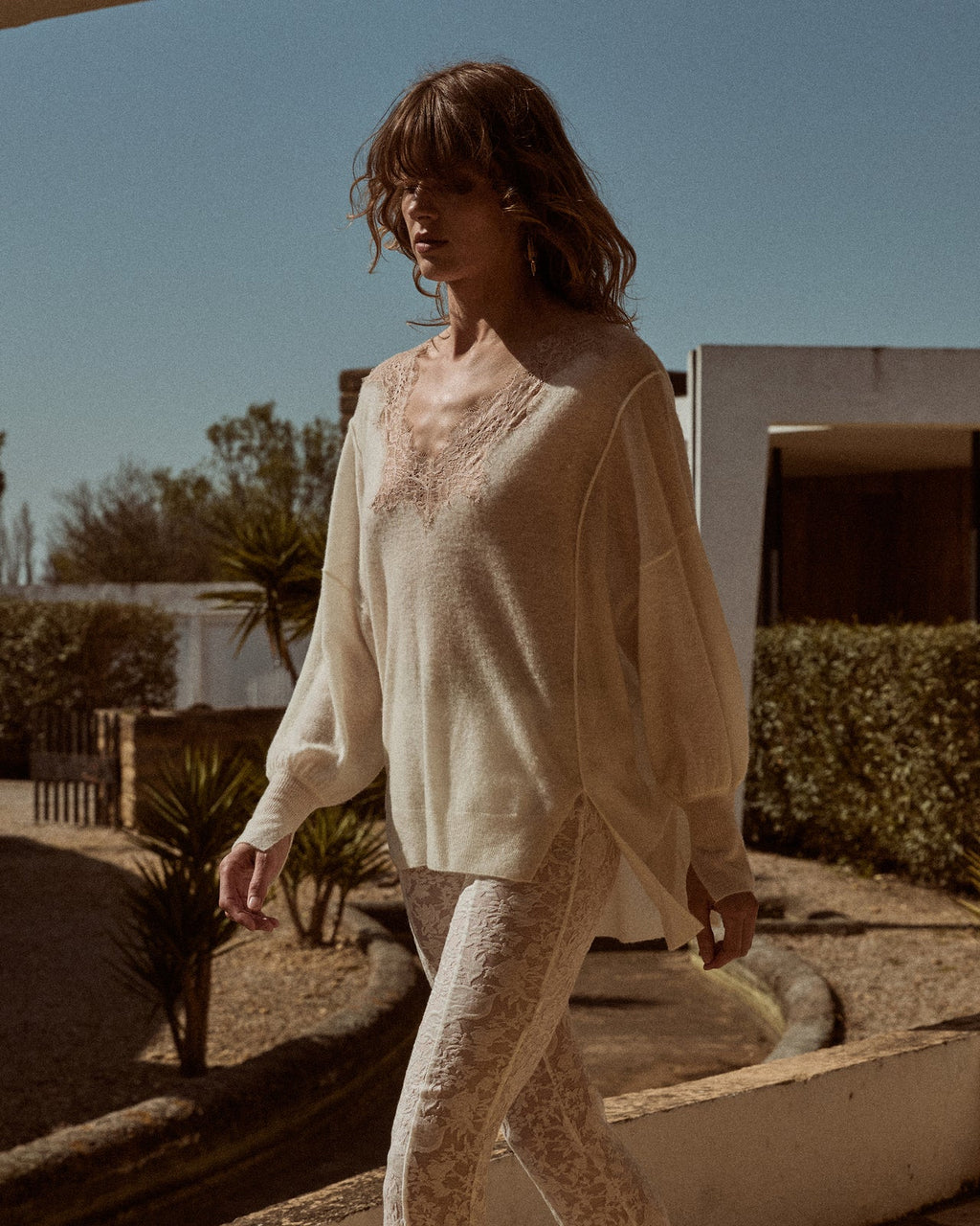 Aera Jumper Beige by Mes Demoiselles Paris