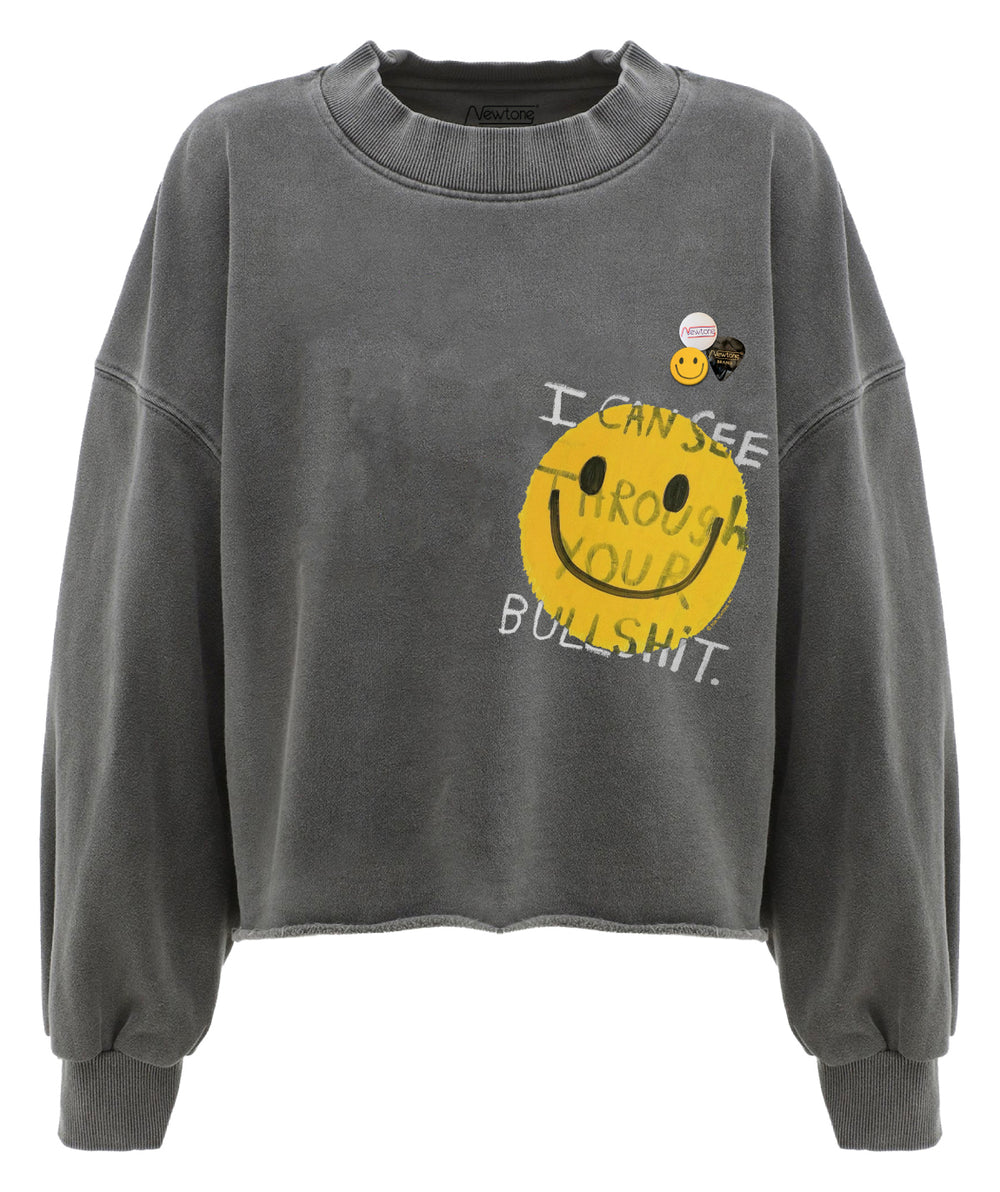 Newtone Porter Sweatshirt Pepper Grey