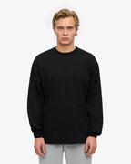 Colorful Standard Classic Oversized Organic Long Sleeve T-shirt Deep Black