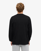 Colorful Standard Classic Oversized Organic Long Sleeve T-shirt Deep Black