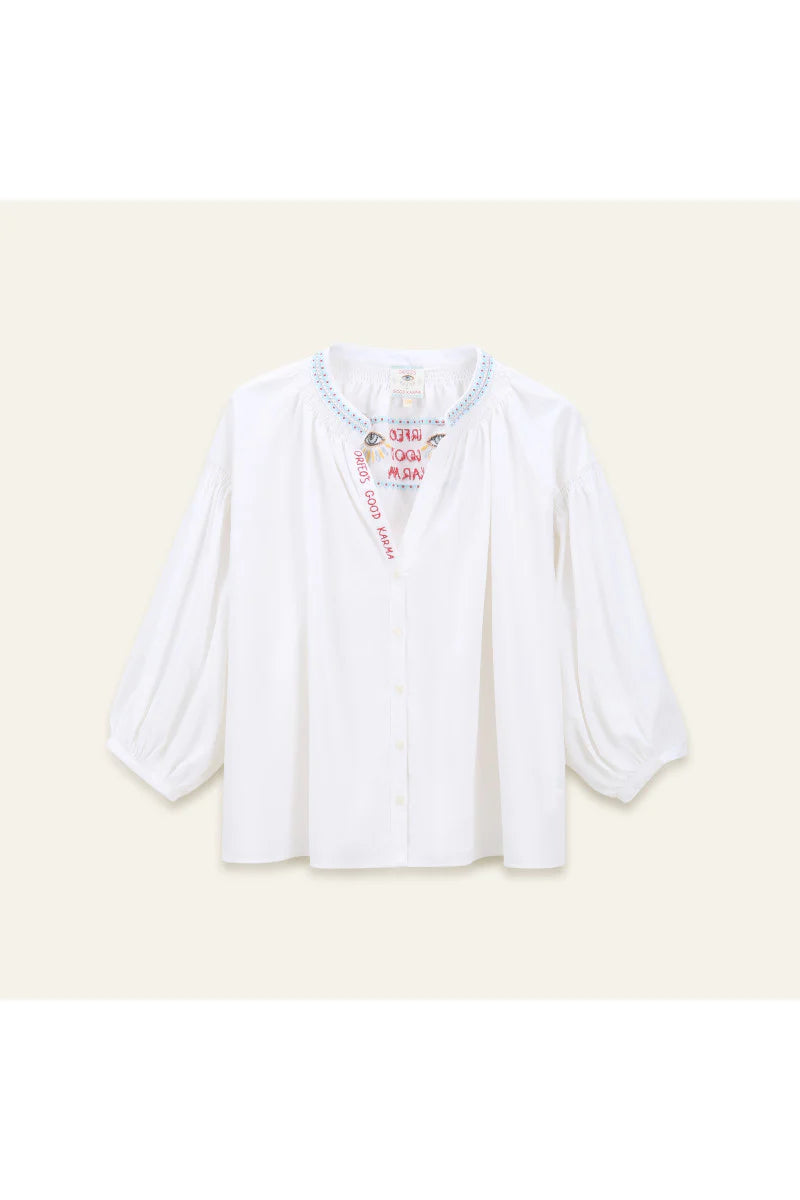 Orfeo Paris Danielle Good Karma Blouse