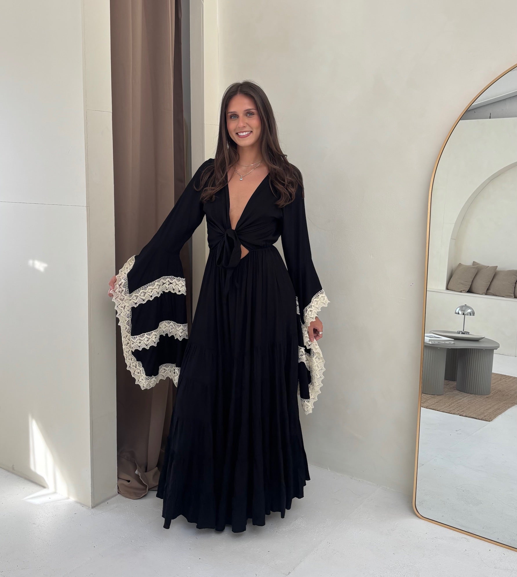 Pampita Susani Dress Black