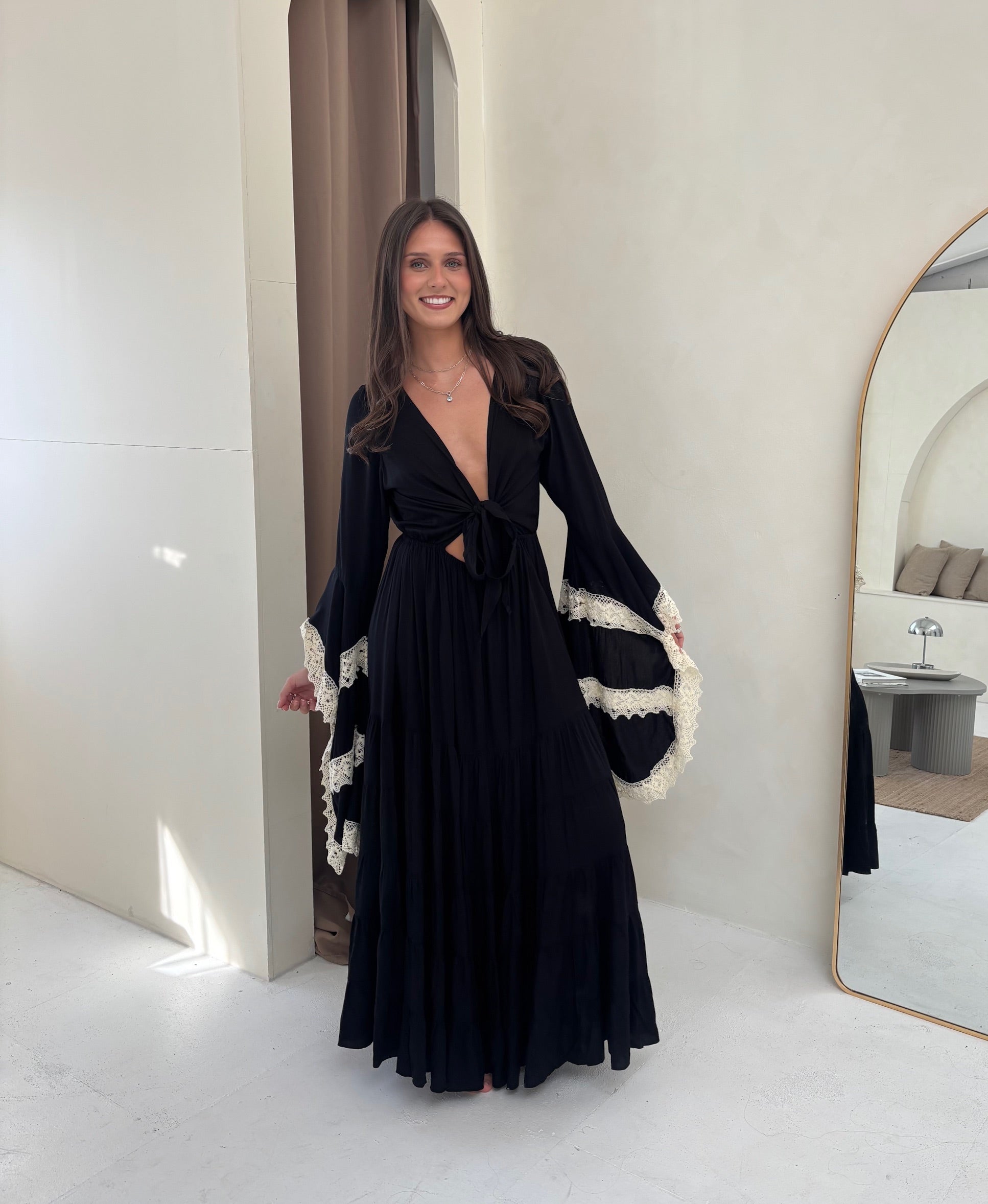 Pampita Susani Dress Black