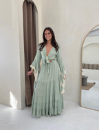 Pampita Susani Dress Green
