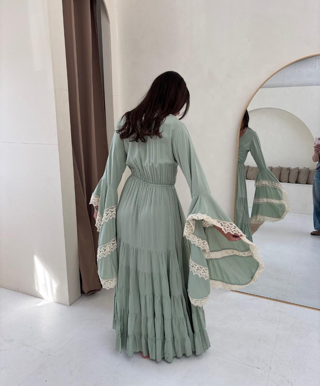Pampita Susani Dress Green