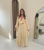 Pampita Susani Dress Butter Yellow