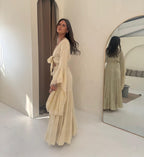Pampita Susani Dress Butter Yellow