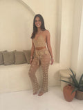 Pampita Nishi Set Beige