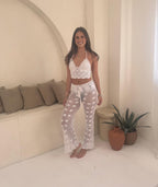 Pampita Nishi Set White