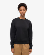 Colorful Standard Womens Classic Organic Crew Deep Black