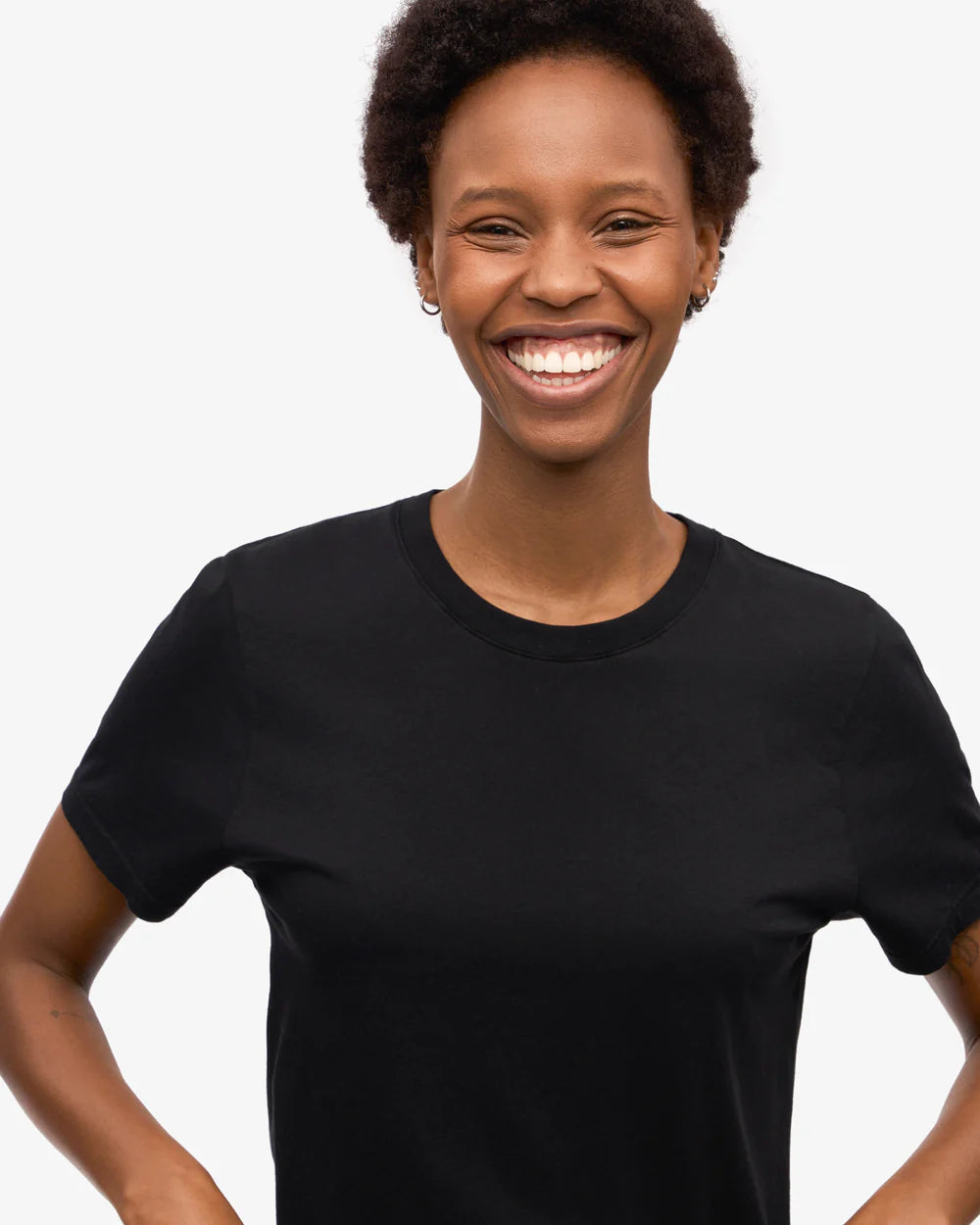 Colorful Standard Women's Organic Light Tee Deep Black