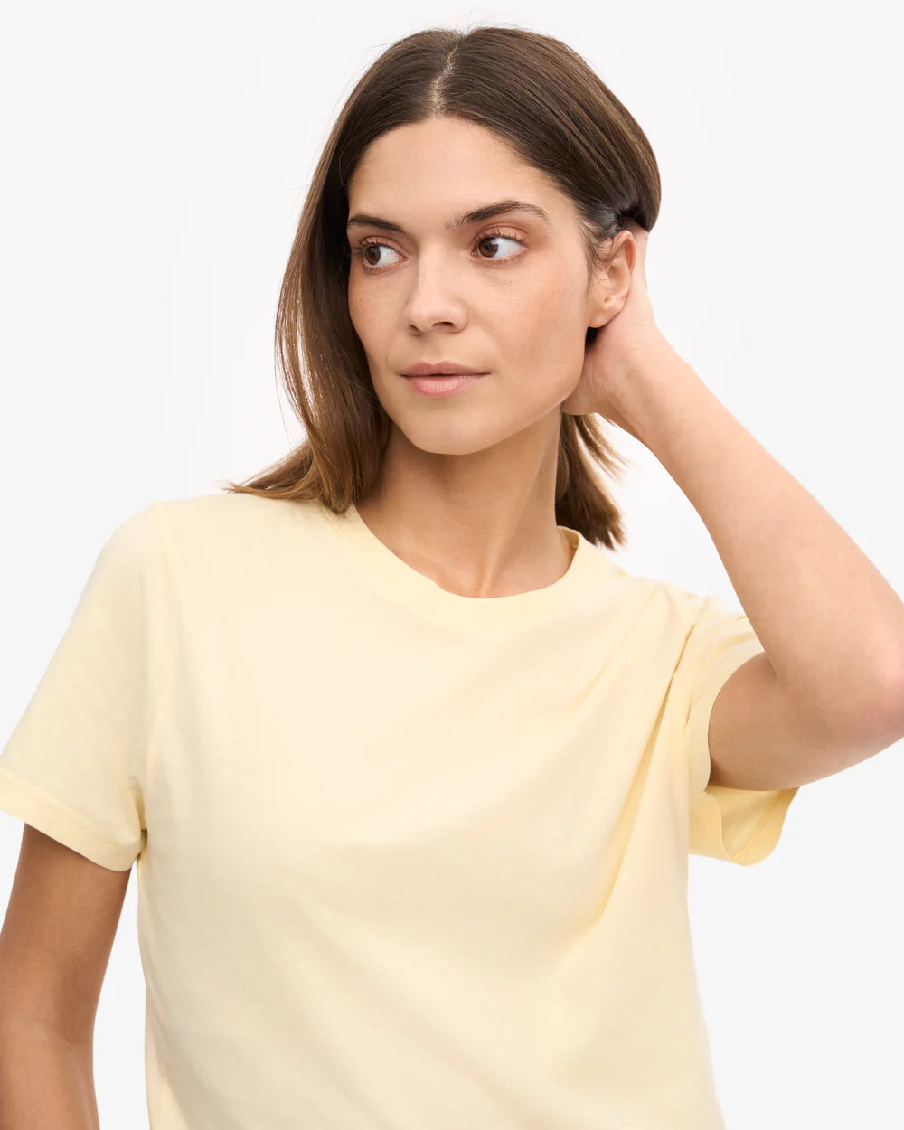 Colorful Standard Womens Organic Light Tee Soft Yellow